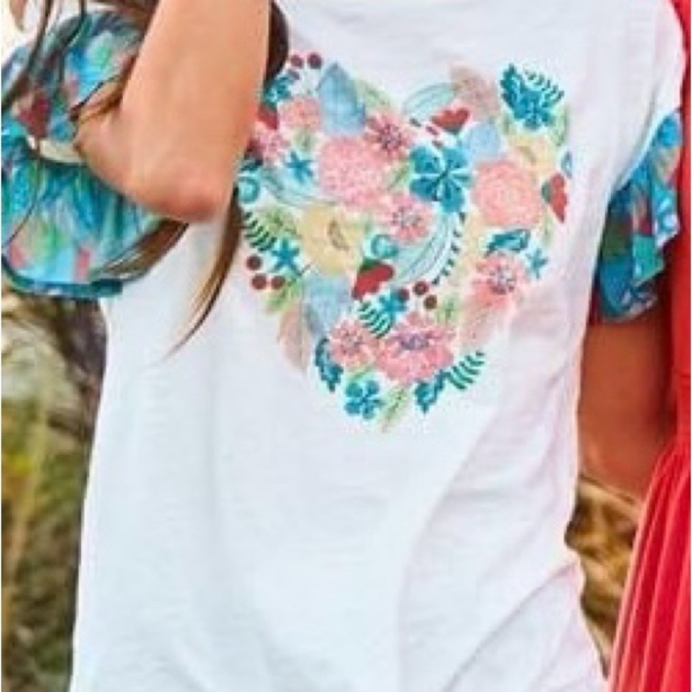 Matilda Jane girls tee, size 14.